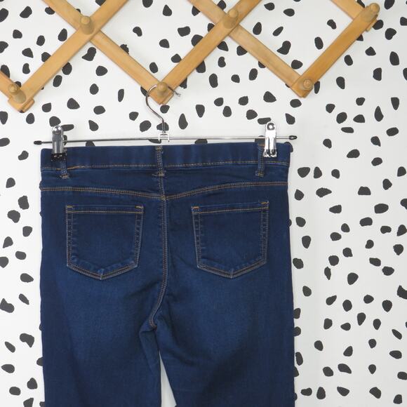 Wonder Nation Dark Wash Denim Pull On Girls Jeggings - Picture 4 of 7